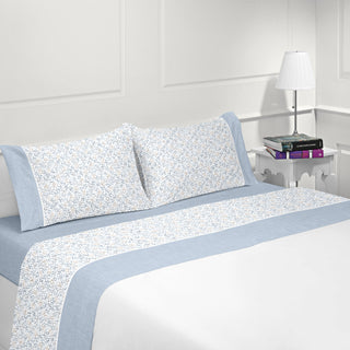 Jogo de Lençóis Flanela Ref. 1520 - Atlântico