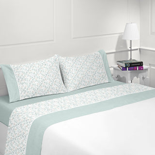 Jogo de Lençóis Flanela Ref. 1520 - Atlântico