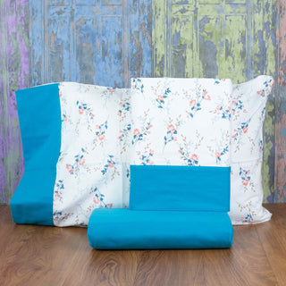 Jogo de Lençóis Flanela Ref. Coelima-Bouquet