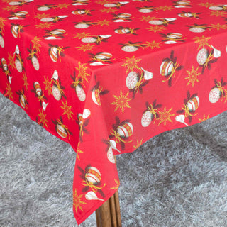 Toalha de Mesa Natal Ref. 3790-Bolas