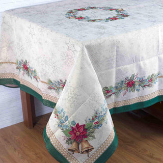 Toalha de Mesa de Natal Ref. Azevinho
