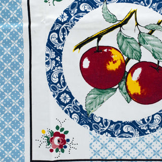 Pano de Cozinha Sarja Ref. Maçãs