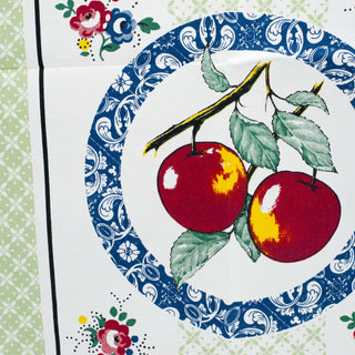 Pano de Cozinha Sarja Ref. Maçãs