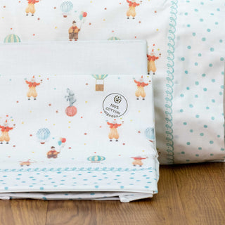 Jogo de Lençóis Bebé Ref. Circo