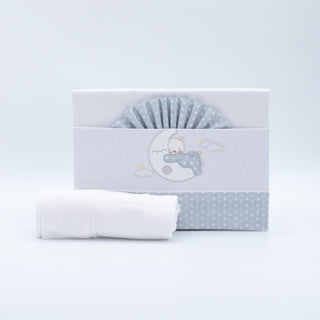 Jogo de Lençóis Flanela Bébé Ref. 1000-Moon