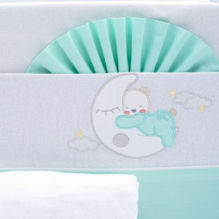 Jogo de Lençóis Flanela Bébé Ref. 1000-Moon