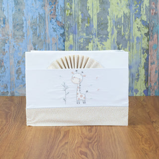 Jogo de Lençóis Bébé Ref. 300-Girafa