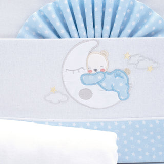Jogo de Lençóis Flanela Bébé Ref. 301-Moon