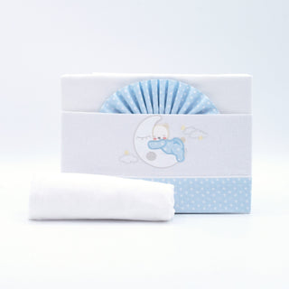 Jogo de Lençóis Flanela Bébé Ref. 301-Moon