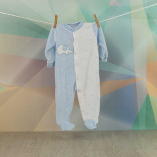 Babygrow veludo bebé Ref. Elefante