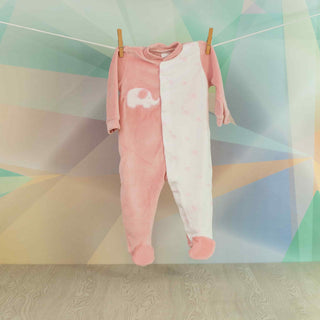 Babygrow veludo bebé Ref. Elefante