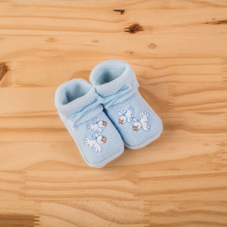 Carapins Bordados de Bebé Ref. Passarinhos