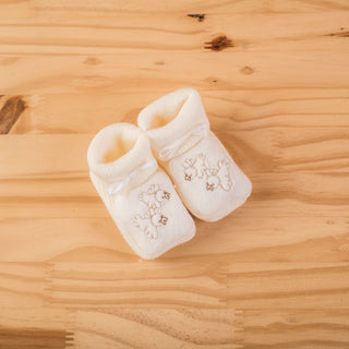 Carapins Bordados de Bebé Ref. Passarinhos