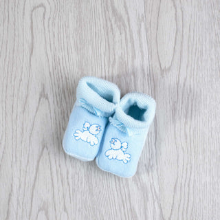 Carapins Bordados de Bebé Ref. Passarinho