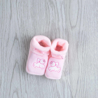 Carapins Bordados de Bebé Ref. Passarinho