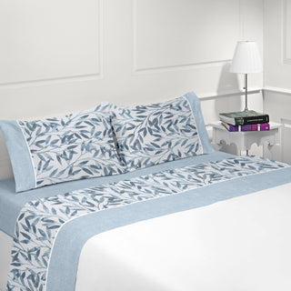 Jogo de Lençóis Flanela Ref. 1520k - Índico