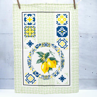 Pano de Cozinha Sarja Ref. Limões