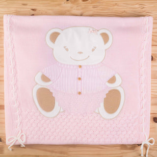 Manta de Bebé Cardada Ref. 177-Urso